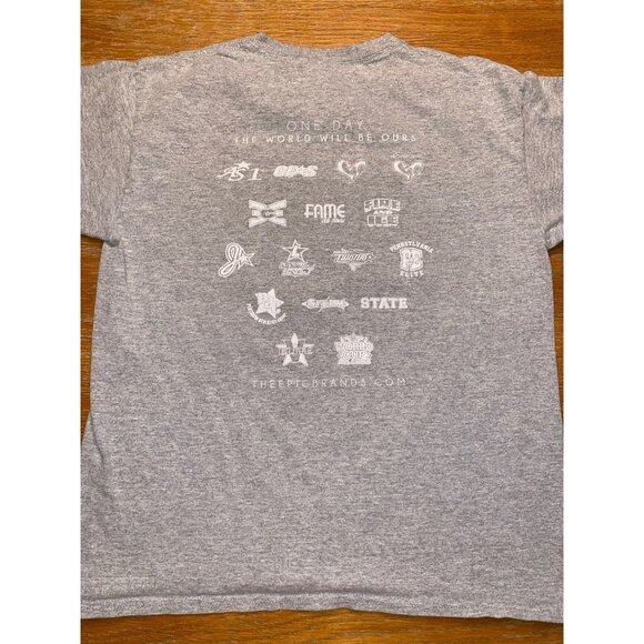 2016 Future 5 Battle At The Boardwalk Nationals Gildan Ultra Cotton Gray T-Shirt - Picture 3 of 4